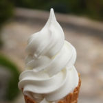 上海静安寺にある日本のソフトクリーム店、美味しい!フレッシュミルク